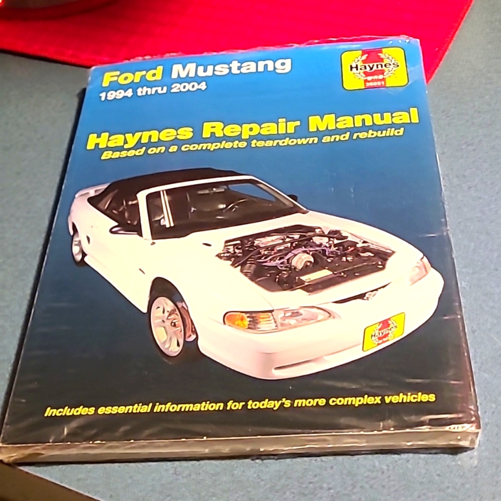 Haynes Repair Manual, 1994-2004 Ford Mustang